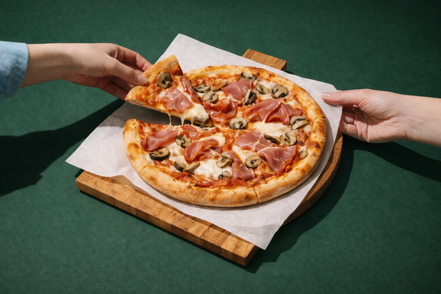 PROSCIUTTO & MUSHROOMS