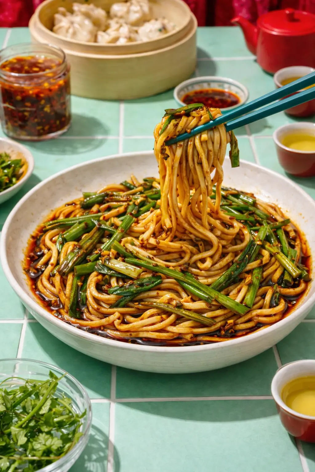 Scallion Noodles